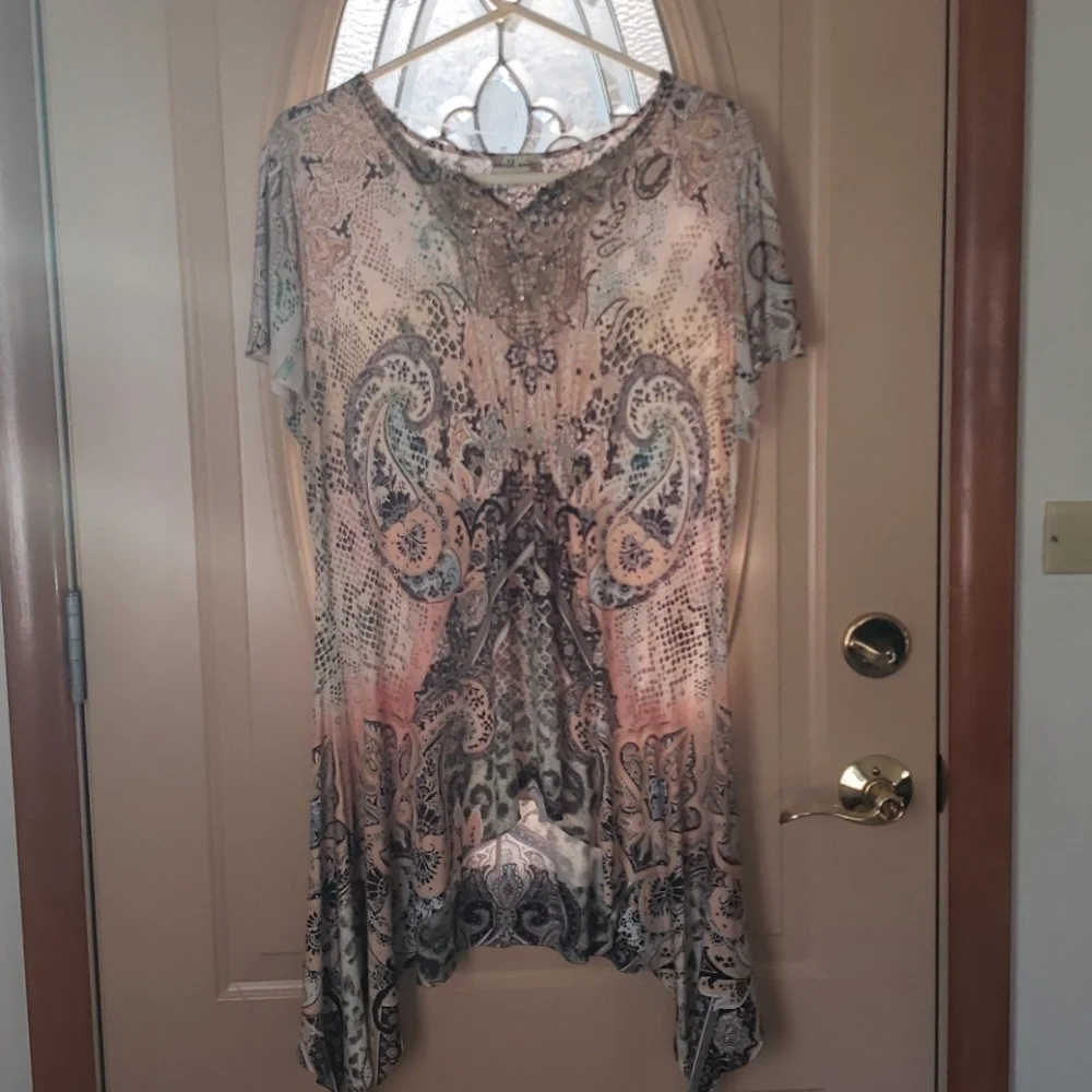 World unity womens top shirt sz large - Picture 1 of 6